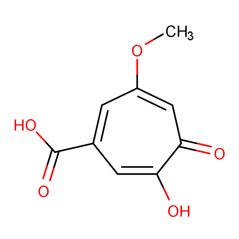 6-hydroxy-3-methoxy-5-oxo-1-cyclohepta-1,3,6-trienecarboxylic acid