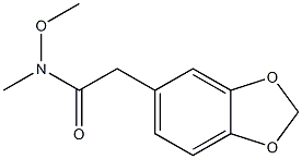 2-(苯并[d][1,3]二噁戊环-5-基)-N-甲氧基-N-甲基乙酰胺