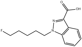 1-(5-fluoropentyl)-1H-indazole-3-carboxylic acid