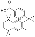 6-[1-(3,5,5,8,8-PENTAMETHYL-5,6,7,8-TETRAHYDRO-NAPHTHALEN-2-YL)-CYCLOPROPYL]-NICOTINIC ACID