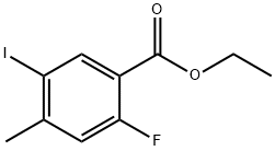 ethyl 2-fluoro-5-iodo-4-methylbenzoate