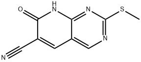 2-(Methylthio)-7-oxo-7,8-dihydropyrido[2,3-d]pyrimidine-6-carbonitrile