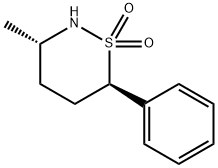 (3S,6R)-3-Methyl-6-phenyl-1,2-thiazinane 1,1-dioxide