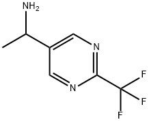 5-Pyrimidinemethanamine, α-methyl-2-(trifluoromethyl)-