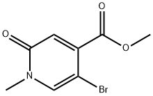 4-Pyridinecarboxylic acid, 5-bromo-1,2-dihydro-1-methyl-2-oxo-, methyl ester