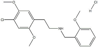 2-(4-chloro-2,5-dimethoxyphenyl)-N-[(2-methoxyphenyl)methyl]ethanamine