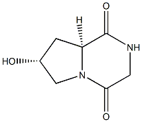 (7R,8aS)-7-hydroxy-2,3,6,7,8,8a-hexahydropyrrolo[1,2-a]pyrazine-1,4-dione