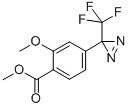 2-METHOXY-4-[3-(TRIFLUOROMETHYL)-3H-DIAZIRIN-3-YL]BENZOIC ACID, METHYL ESTER