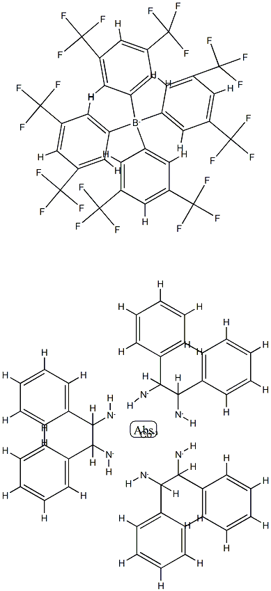 LAMBDA-TRIS[(1S,2S)-1,2-DIPHENYL-1,2-ETHANEDIAMINE]COBALT(III)CHLORIDETETRAKIS[3,5-BIS(TRIFLUOROMETHYL)PHENYL]BORATEDIHYDRATESKJ-1