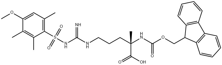 Fmoc-alpha-methylArg(Mtr)-OH