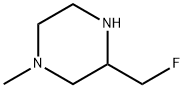 Piperazine, 3-(fluoromethyl)-1-methyl-