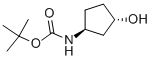 N-[(1S,3S)-3-羟基环戊基]氨基甲酸叔丁酯