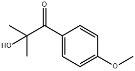 1-Propanone, 2-hydroxy-1-(4-methoxyphenyl)-2-methyl-