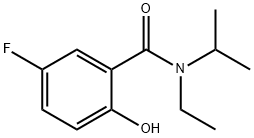 Benzamide, N-ethyl-5-fluoro-2-hydroxy-N-(1-methylethyl)-