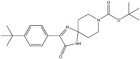 tert-Butyl2-(4-tert-butylphenyl)-3-oxo-1,4,8-triazaspiro[4.5]dec-1-ene-8-carboxylate