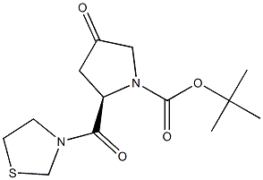 (R)-tert-butyl 4-oxo-2-(thiazolidine-3-carbonyl)pyrrolidine-1-carboxylate