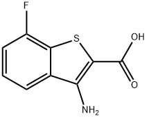 3-Amino-7-fluorobenzo[b]thiophene-2-carboxylic acid