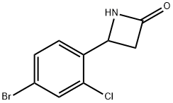 4-(4-Bromo-2-chlorophenyl)azetidin-2-one