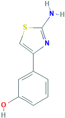 3-(2-AMINO-1,3-THIAZOL-4-YL)PHENOL