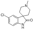 1,2-Dihydro-2-oxo-1'-methylspiro[5-chloro-3H-indole-3,4'-piperidine]