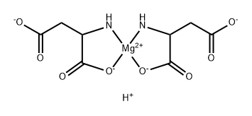 dihydrogen  bis[DL-aspartato(2-)-N,O1]magnesate(2-)