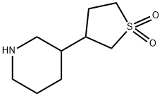 Piperidine, 3-(tetrahydro-1,1-dioxido-3-thienyl)-