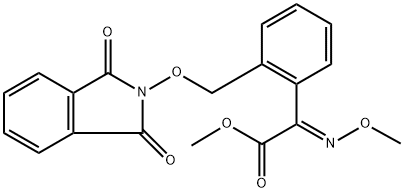 (E)-Methyl 2-(2-(((1,3-dioxoisoindolin-2-yl)oxy)methyl)phenyl)-2-(methoxyimino)acetate