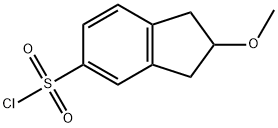 1H-Indene-5-sulfonyl chloride, 2,3-dihydro-2-methoxy-