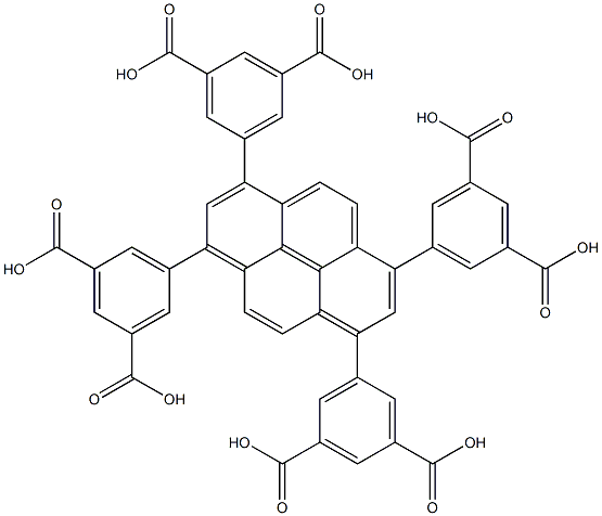 5,5',5',5'-(芘-1,3,6,8-四烷基)四间苯二甲酸