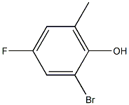 2-溴-4-氟-6-甲基苯酚