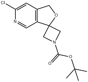 1-BOC-6'-氯-1'H-螺[氮杂环丁烷-3,3'-呋喃并[3,4-C]吡啶