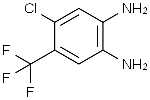 2-氯-4,5-二氨基三氟甲基苯