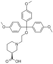 (S)-1-[2-[TRIS(4-METHOXYPHENYL)METHOXY]ETHYL]-3-PIPERIDINECARBOXYLIC ACID