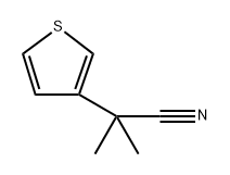 2-methyl-2-(thiophen-3-yl)propanenitrile