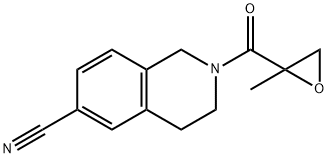 2-(2-methyloxirane-2-carbonyl)-1,2,3,4-tetrahydroisoquinoline-6-carbonitrile