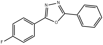 2-(4-FLUOROPHENYL)-5-PHENYL-1,3,4-OXADIAZOLE