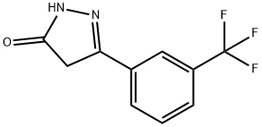 3-[3-(trifluoromethyl)phenyl]-4,5-dihydro-1H-pyrazol-5-one