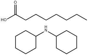 octanoic acid, compound with dicyclohexylamine (1:1)