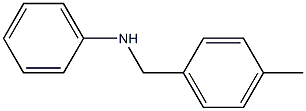 N-[(4-methylphenyl)methyl]aniline