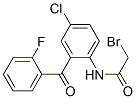 2-溴乙酰氨基-5-氯-2'-氟二苯甲酮