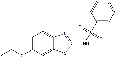 N-(6-Ethoxy-2-benzothiazolyl)benzenesulfonaMide