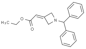 2-[1-(二苯基甲基)-3-氮杂啶]-乙酸乙酯