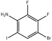 4-bromo-2,3-difluoro-6-iodoaniline