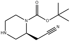 (2S)-2-(氰甲基)-1-哌嗪羧酸叔丁酯