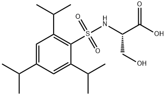 (S)-3-羟基-2-(2,4,6-三异丙基苯磺酰氨基)丙酸