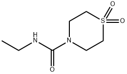 4-Thiomorpholinecarboxamide, N-ethyl-, 1,1-dioxide