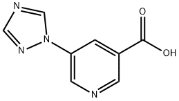 5-(1H-1,2,4-triazol-1-yl)pyridine-3-carboxylic acid