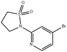 2-(4-bromopyridin-2-yl)-1lambda6,2-thiazolidine-1,1-dione