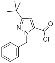 1H-Pyrazole-5-carbonylchloride, 3-(1,1-dimethylethyl)-1