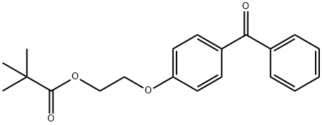 2-(4-benzoylphenoxy)ethyl pivalate